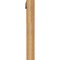Ekena Millwork Funston Block Rough Sawn Bracket w/ Offset Brace, Western Red Cedar, 6"W x 38"D x 44"H BKT0604X38X44FST05RWR - alternate 3